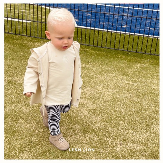Babykleding - Lenn lion Longvest beige