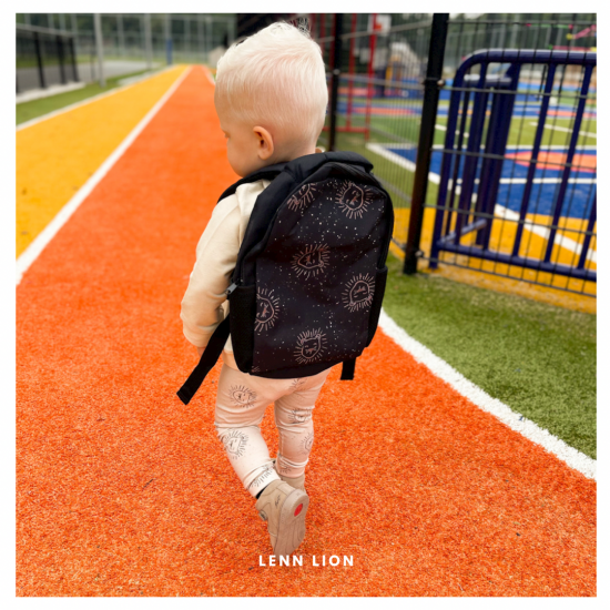 Rugzak - Lenn lion logo black