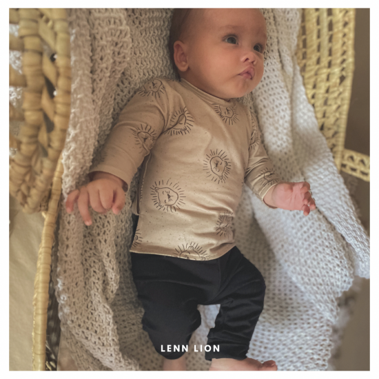 Babykleding - Lenn lion broek black