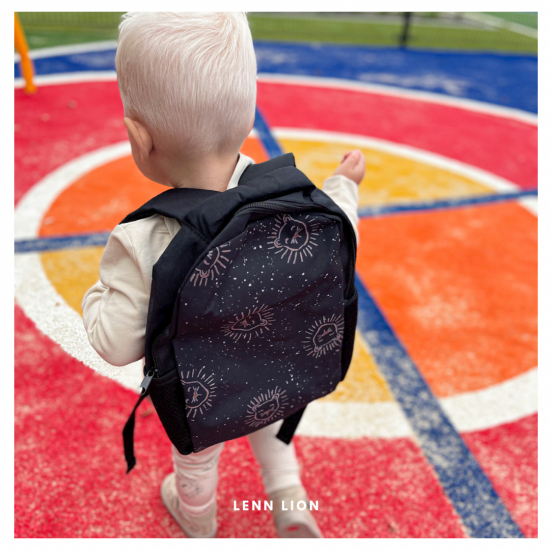Rugzak - Lenn lion logo black