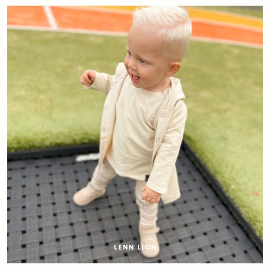 Babykleding - Lenn lion Longvest beige
