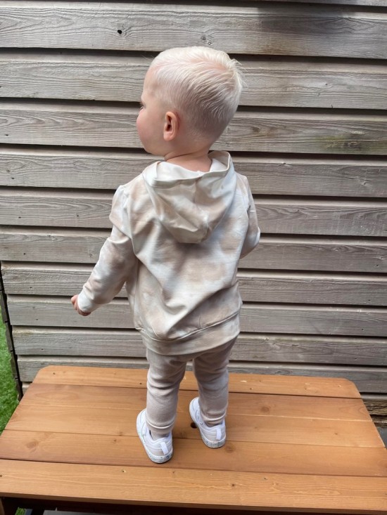 Babykleding - Lenn lion hoodie tie dye