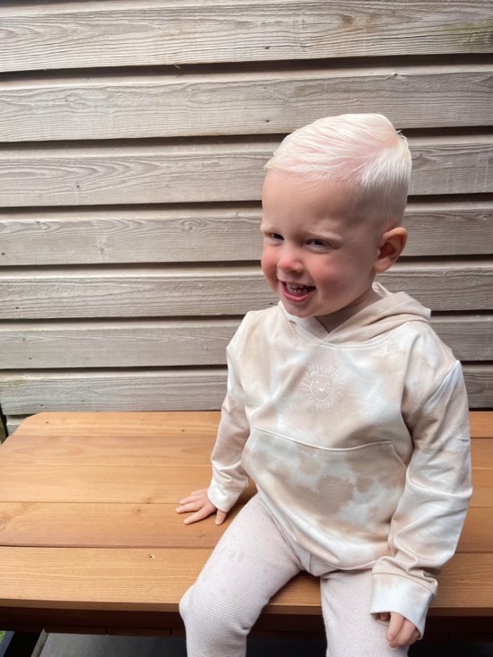 Babykleding - Lenn lion hoodie tie dye