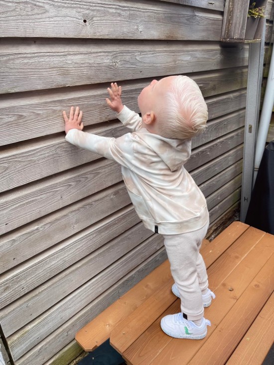 Babykleding - Lenn lion hoodie tie dye