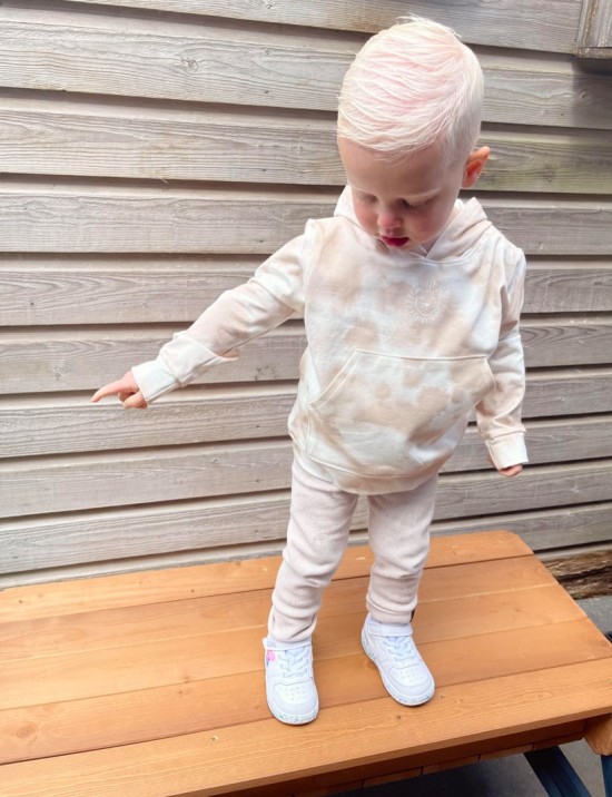 Babykleding - Lenn lion hoodie tie dye