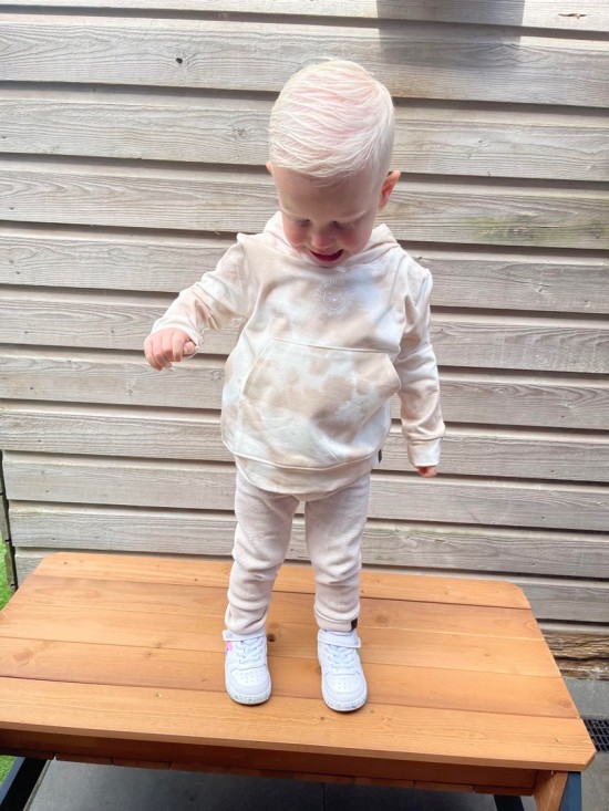 Babykleding - Lenn lion hoodie tie dye