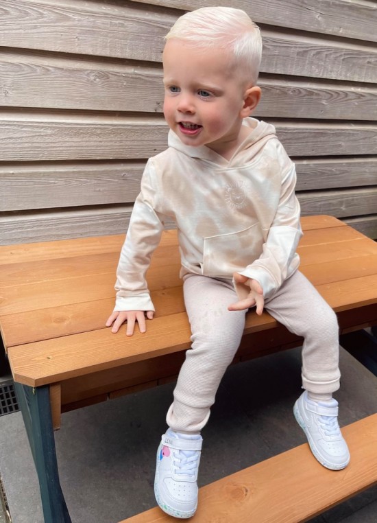 Babykleding - Lenn lion hoodie tie dye