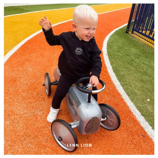 Babykleding - Lenn lion Basic hoodie black  