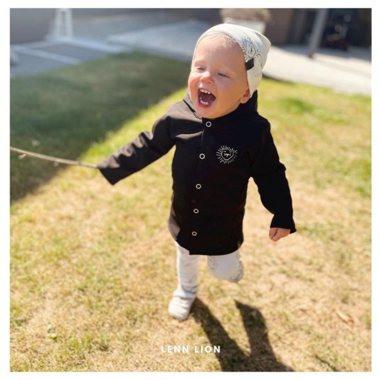 Babykleding - Lenn lion shoftshell lang jasje cappu