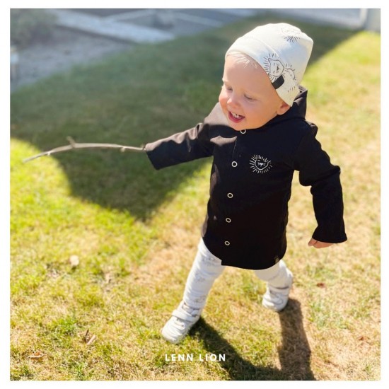 Babykleding - Lenn lion shoftshell lang jasje cappu