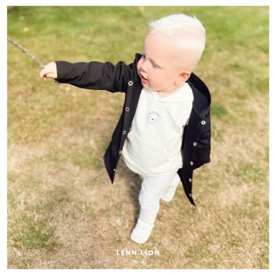 Babykleding - Lenn lion shoftshell lang jasje cappu