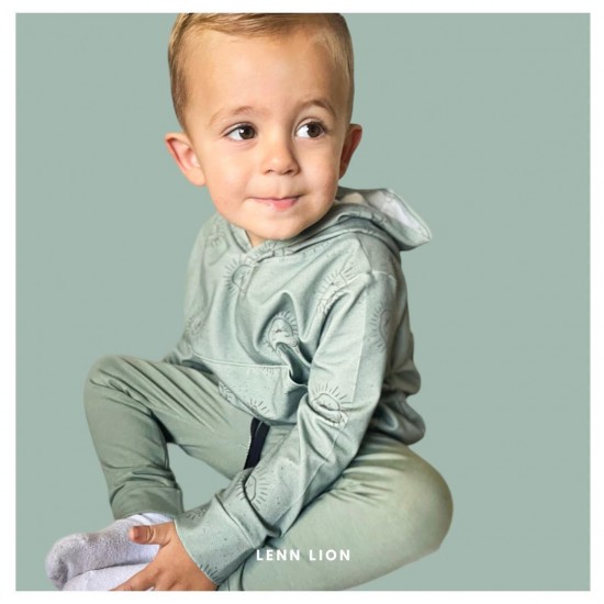 Babykleding - Lenn lion groen basic