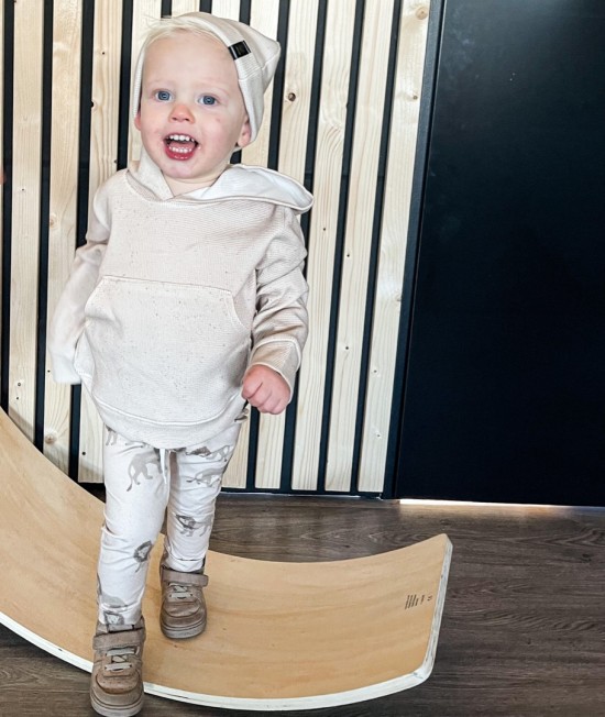 Babykleding - Lenn lion broek leeuw beige 