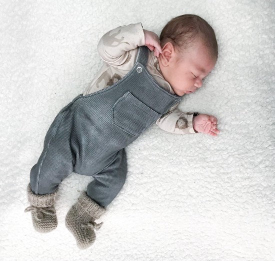 Babykleding - Lenn lion longsleeve leeuw beige 