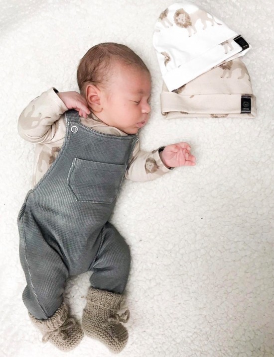 Babykleding - Lenn lion longsleeve leeuw beige 