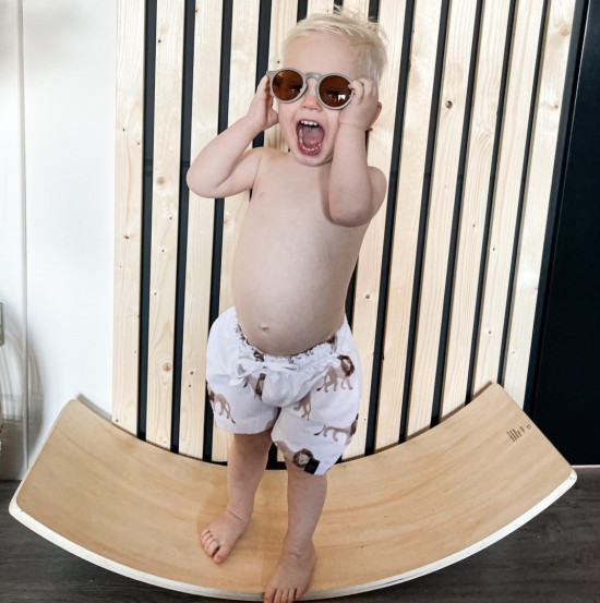 LENN LION | zwembroek leeuw wit 