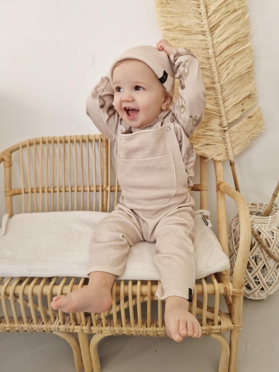 Babykleding - Lenn lion hoodie leeuw beige 