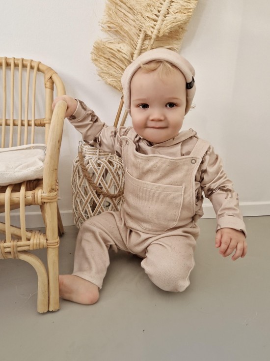 Babykleding - Lenn lion hoodie leeuw beige 