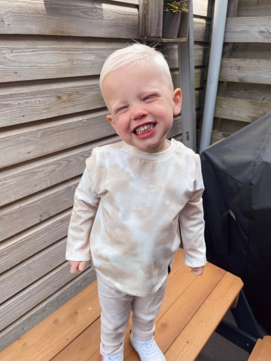 Babykleding - Lenn lion longsleeve tie dye