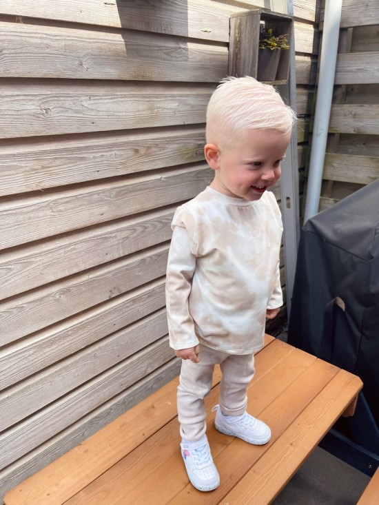 Babykleding - Lenn lion longsleeve tie dye