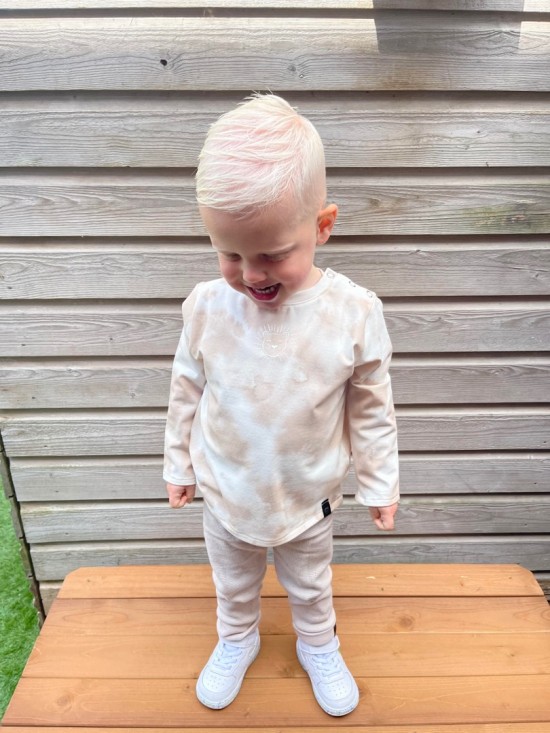 Babykleding - Lenn lion longsleeve tie dye