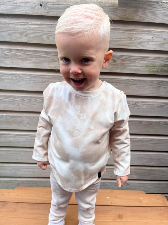 Babykleding - Lenn lion longsleeve tie dye