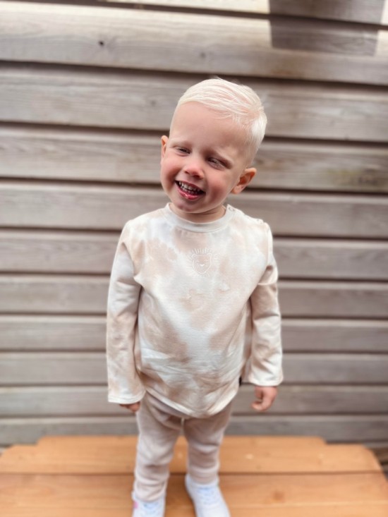 Babykleding - Lenn lion longsleeve tie dye